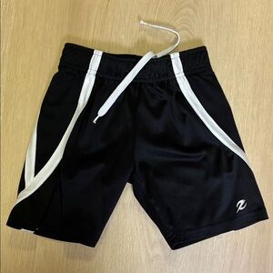 Energy Zone Black and White Athletic Shorts